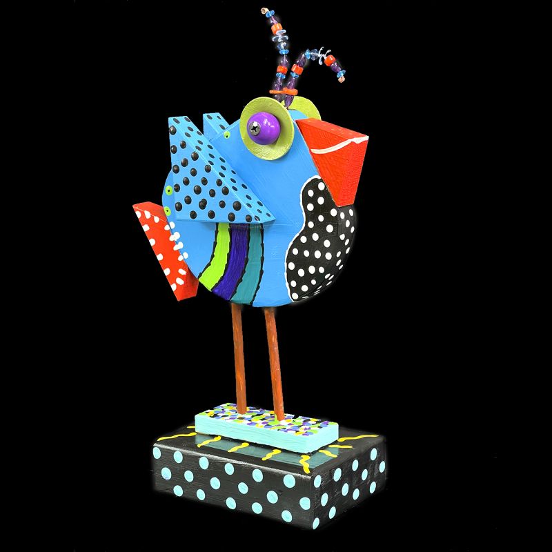 BLUE BIRD SCULPTURE